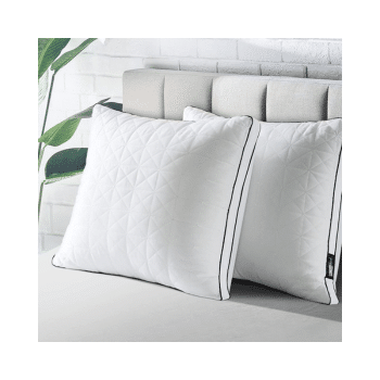 BedStory - Lot de 2 oreillers anti-acariens et hypoallergéniques
